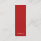 Stenen Mini Visitekaartje (Achterkant)