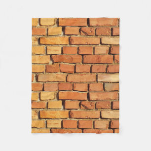 stenen muur fleece deken