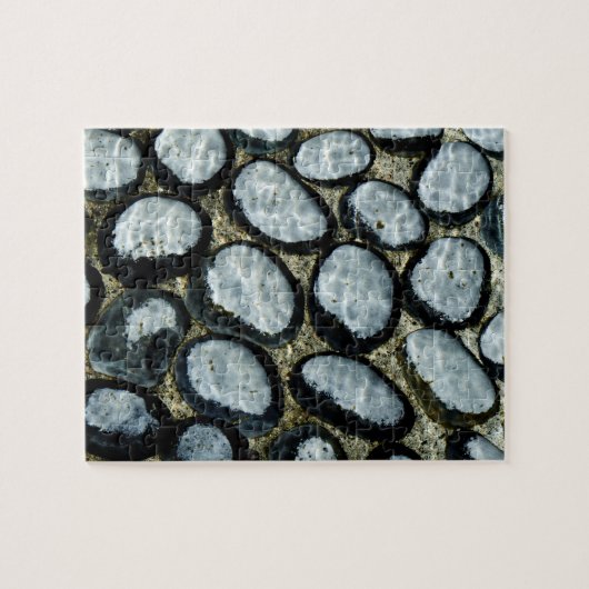 Stenen onder water legpuzzel (Horizontaal)