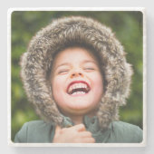 Stenen Onderzetter van uw foto (Voorkant)