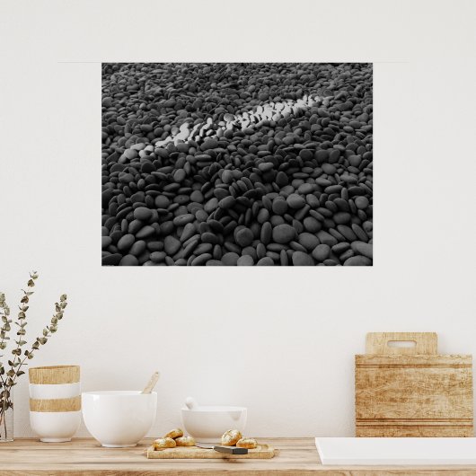 Stenen, poster (Keuken)