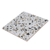 Stenen Terrazzo Tegeltje (Zijkant)