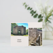 Stenen toren Duet Briefkaart (Staand voorkant)