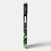 Stenen tuinsttuatue met bloem Case-Mate iPhone case (Achterkant / Rechts)