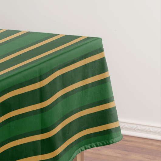 Stenen van snoep van Springbok, groen en goud Tafelkleed (Voorbeeld)