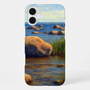 Stenen van Vormsi iPhone 16 Plus Hoesje