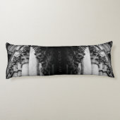 Stenen vleugels schedel lichaamskussen (Achterkant)