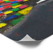 stenen vogelmuur : graffiti - muur poster (Hoek)