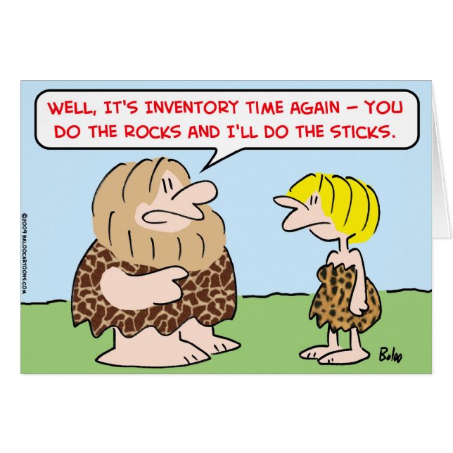 stenen voor inventarisatietijd van caveman (Voorkant Horizontaal)