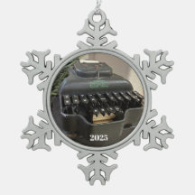 Stenotype Model 4 Court Reporter Ornament 2025