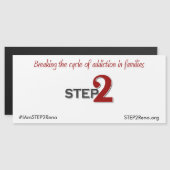 STEP2 Magnetische Bumpersticker (Voorkant / Achterkant)