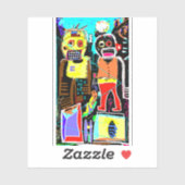 Step Brothers Sticker - Bold Abstract Face Art (Vel)