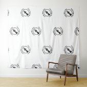 Step en Repeat Notaris Bedrijfslogo Evenement Wit  Wandkleed (In Situ (horizontaal))