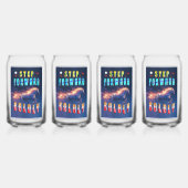 Step Forward Boldly Blikvorm Glas (Voorkant)