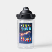 Step Forward Boldly Waterfles (Achterkant)