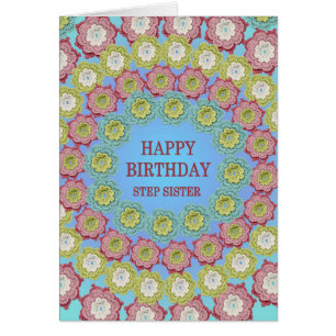 Step Soeur Fleurs Crochet Anniversaire