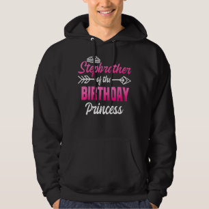 Stepbroeder van de Birthday Princess Party Bday Ce Hoodie