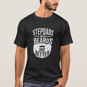 Stepdad Beard Bearded Gift - Mannen T-shirt