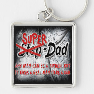 StepDad Square Sleutelhanger