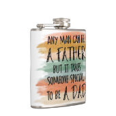 Stepdad Vaderdag Gift | Speciale vader Heupfles (Rechts)