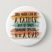 Stepdad Vaderdag Gift | Speciale vader Ronde Button 7,6 Cm (Voorkant)