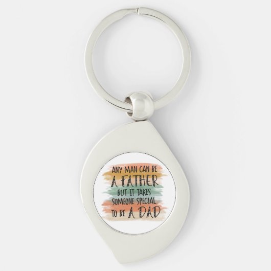 Stepdad Vaderdag Gift | Speciale vader Sleutelhanger (Voorkant)