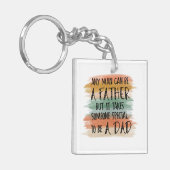 Stepdad Vaderdag Gift | Speciale vader Sleutelhanger (Voorkant Links)