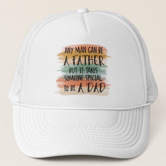 Stepdad Vaderdag Gift | Speciale vader Trucker Pet (Voorkant)