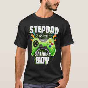 Stepdad van de geboorte jongen die familie video a t-shirt