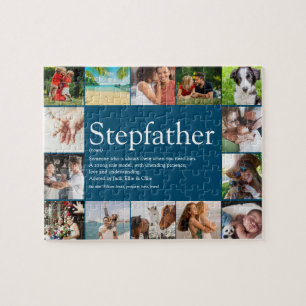 Stepfather, Stepdad Definition 14 Photo Blue Legpuzzel