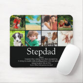 Stepfather Stepdad Definition 8 Photo Fun Black Muismat (Met muis)