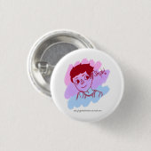 Steph Badge Ronde Button 3,2 Cm (Voorkant /achterkant)