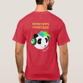 Steph Cody "Hometown Hometeam" (aanpasbaar) T-shirt (Achterkant)