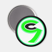 Steph Cody Magnet (rond) Magneet (Voorkant / Achterkant)