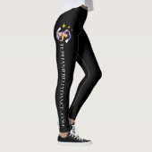 Stephanie Belly Dance (TM) "On Your Side" Leggings (Droite)