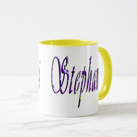 Stephanie, Name Logo, Mok (Voorkant rechts)