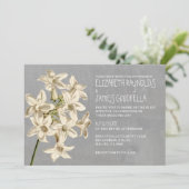 Stéphanotis Wedding Invitations (Debout devant)