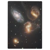 Stephan's kwintet: een galactisch wrak klembord (Achterkant)