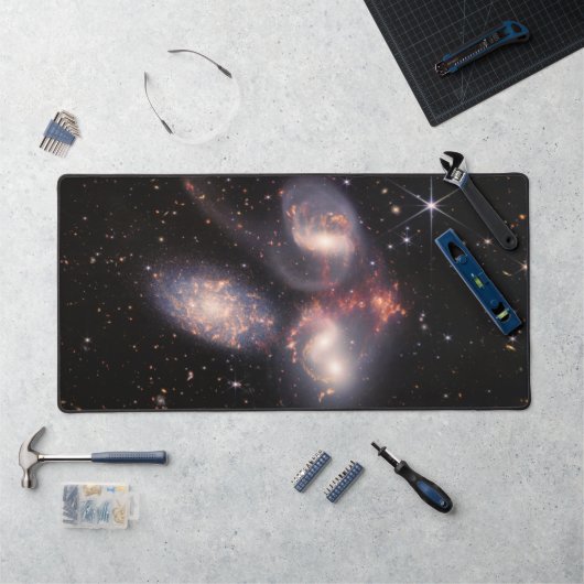 Stephan's Quintet 5 Galaxies Deep Field James Webb (Poste de travail)