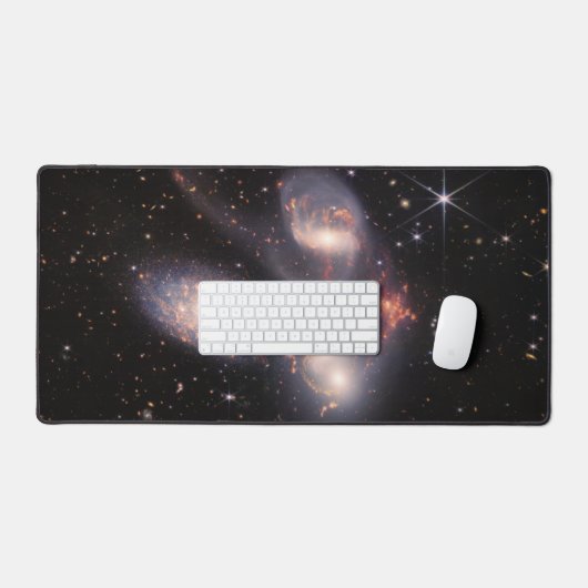 Stephan's Quintet 5 Galaxies Deep Field James Webb (Clavier et souris)