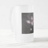 Stephan's Quintet 5 Galaxies Deep Field James Webb Matglas Bierpul (Voorkant links)