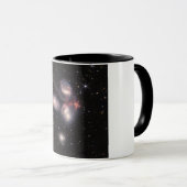 Stephan's Quintet 5 Galaxies Deep Field James Webb Mok (Voorkant rechts)