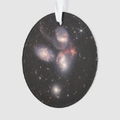 Stephan's Quintet 5 Galaxies Deep Field James Webb Ornament (voorkant)