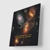 Stephans Quintet deep space star-sterrensterrenste Vierkante Klok (Hoek)