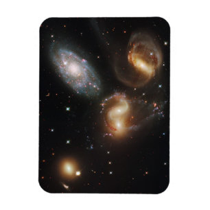 Stephan's Quintet: Een Galactisch Wrak Magneet