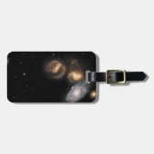 Stephan's Quintet Galaxies Bagagelabel (Voorkant horizontaal)
