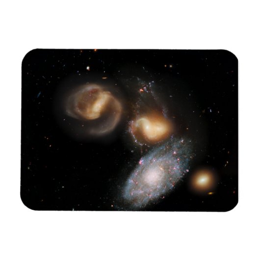 Stephan's Quintet Galaxies Magneet (Horizontaal)