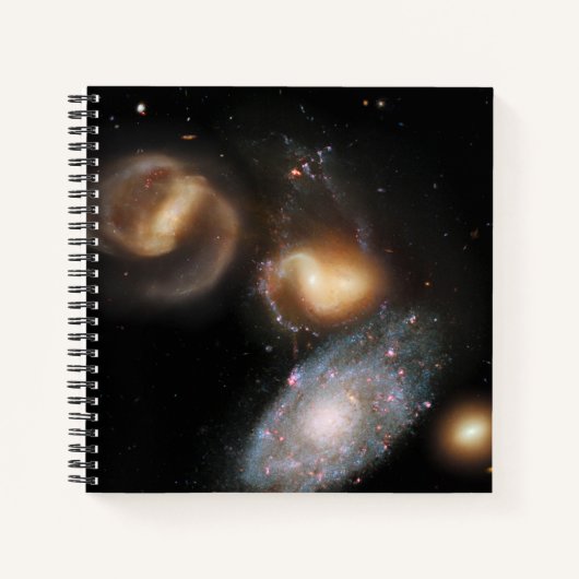 Stephan's Quintet Galaxies Notitieboek (Voorkant)