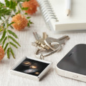 Stephan's Quintet Galaxies Sleutelhanger (Zijkant)