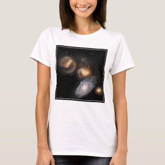 Stephan's Quintet Galaxies T-shirt (Voorkant)